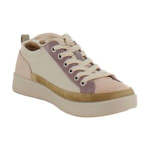 Vionic Winny Parchment/Cameo Rose Leather (Wide)